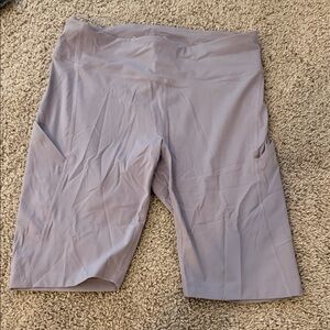 Women's Lavender Biker Shorts